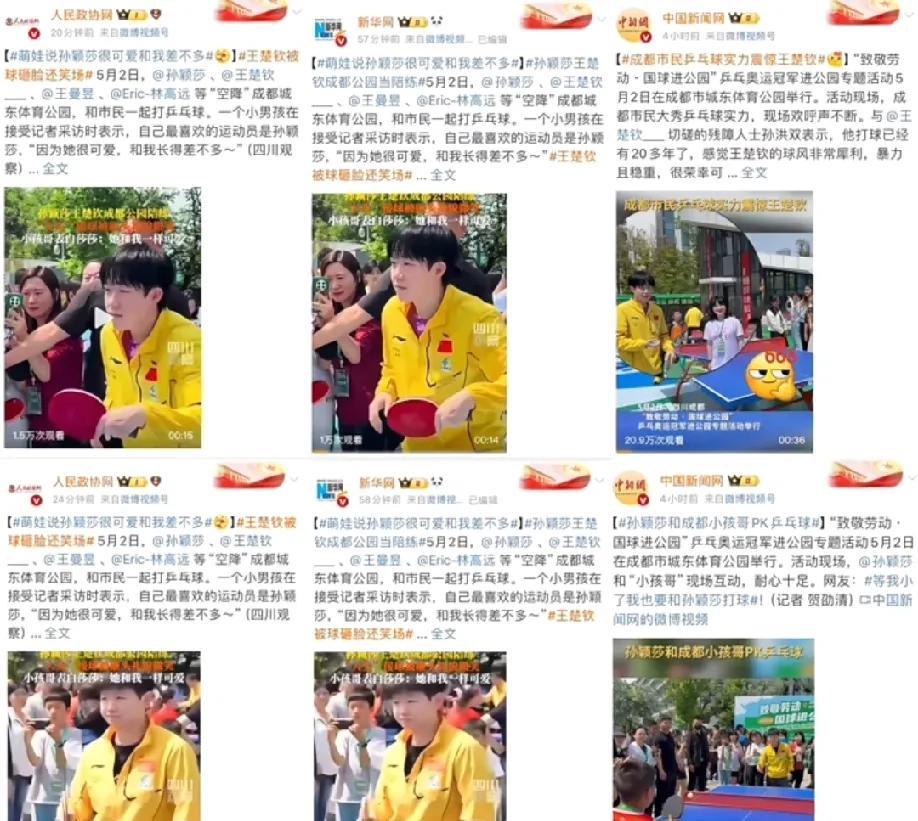 王大力：国乒活动是一个整体，不接受个人采访，不突出个人。人民政协网、中国新闻网
