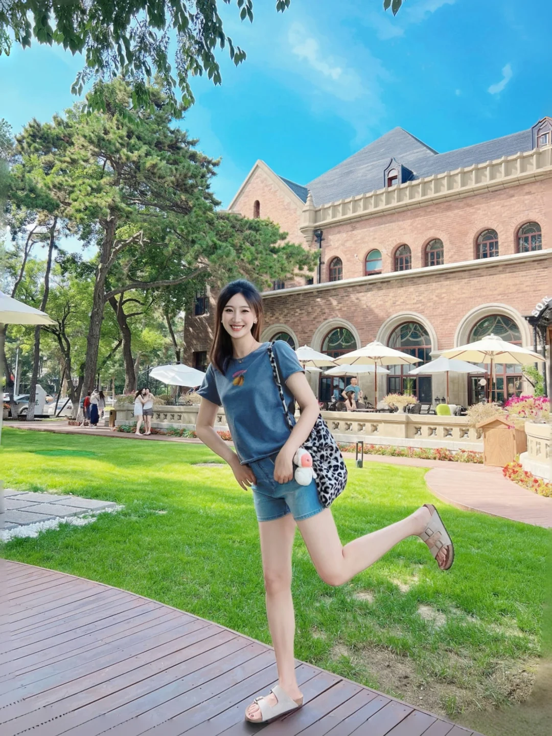 t恤+短裤 夏天我的舒适区🌞