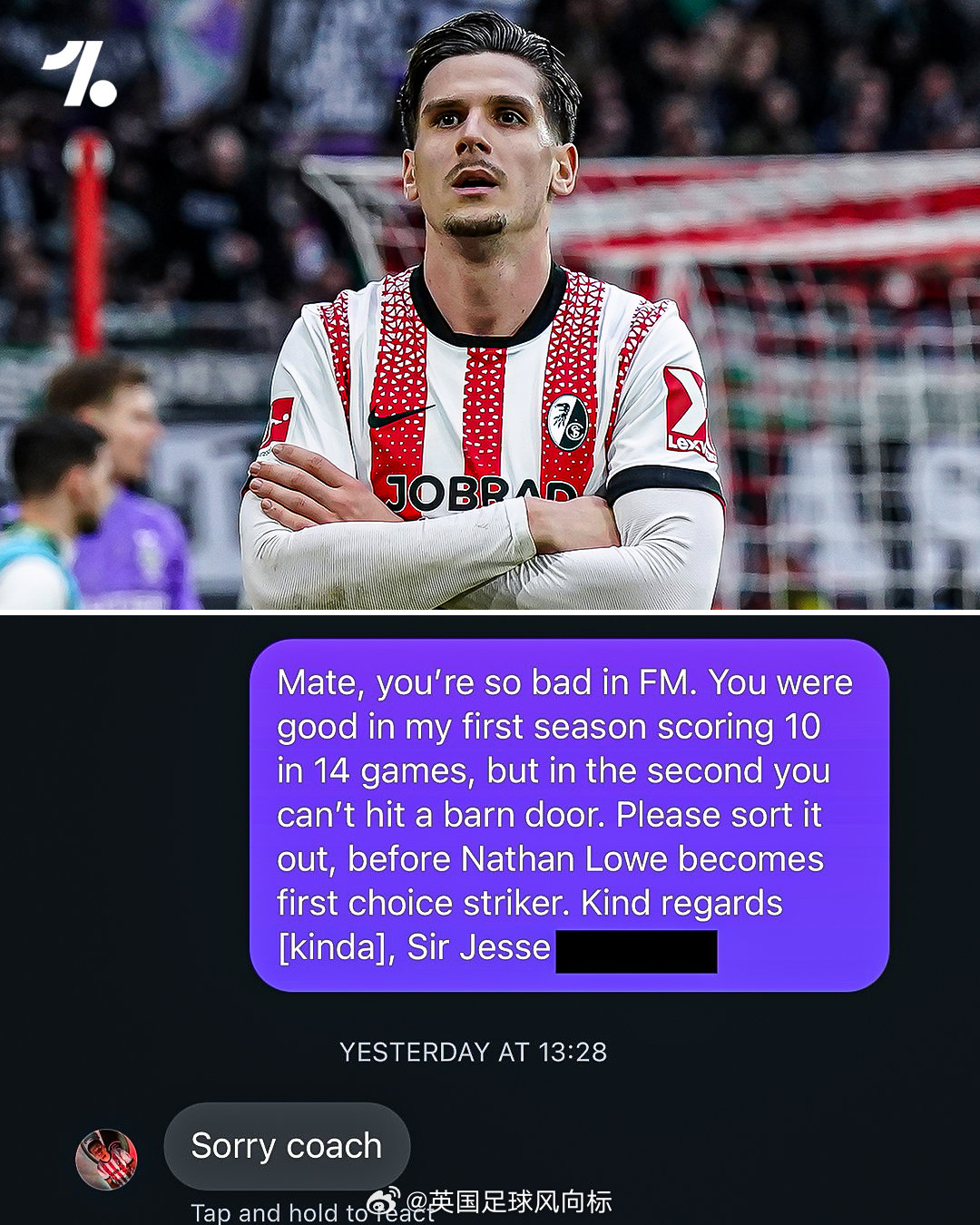 【皮得不行】22岁克罗地亚国脚中锋马塔诺维奇，效力德甲弗赖堡，本赛季21场德甲打