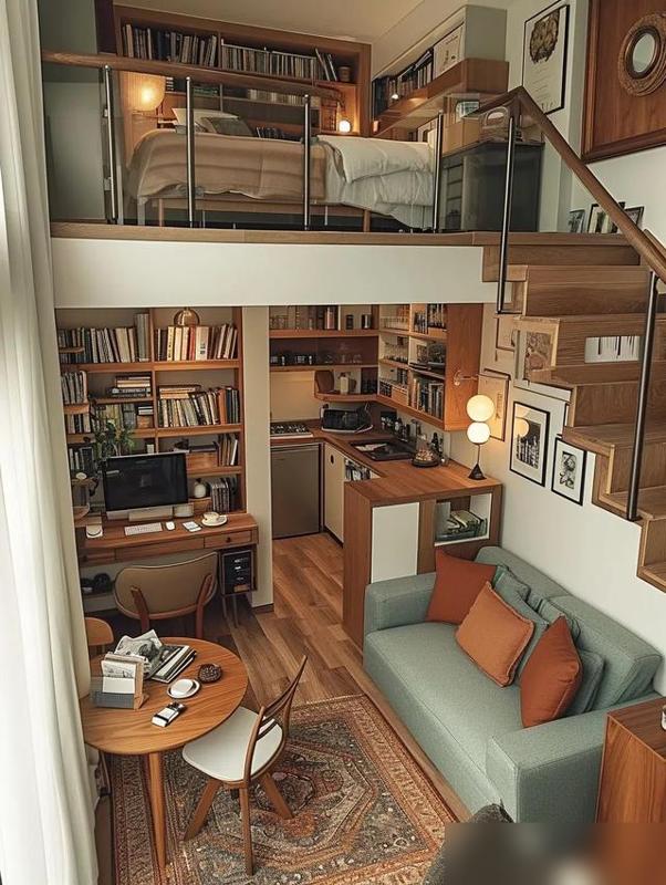 谁懂啊！刷到情侣Loft蜗居日常直接酸到心软软！最近小红书上一对情侣分享他们的小