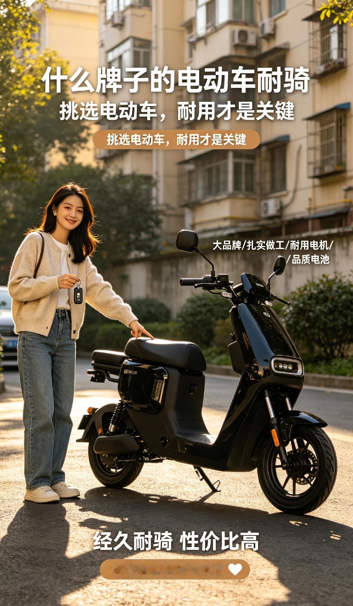 挑选电动车，大家最看重的就是耐骑耐用，代步出行图的就是省心安稳。真正经得起