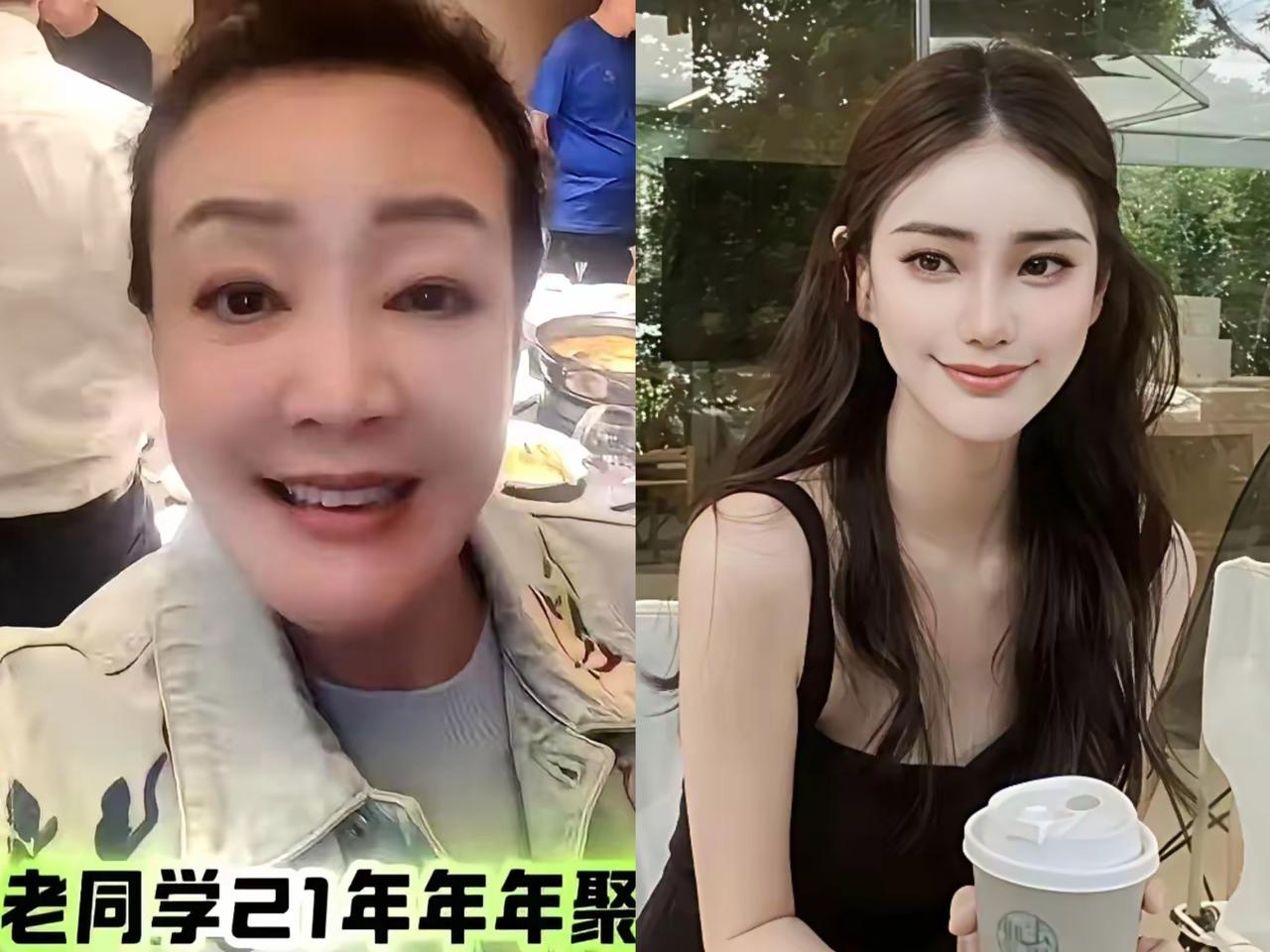 张兰彻底活通透了！台北小孙子满月宴冷冷清清，她在北京乐呵呵参加老同学聚会，连条祝