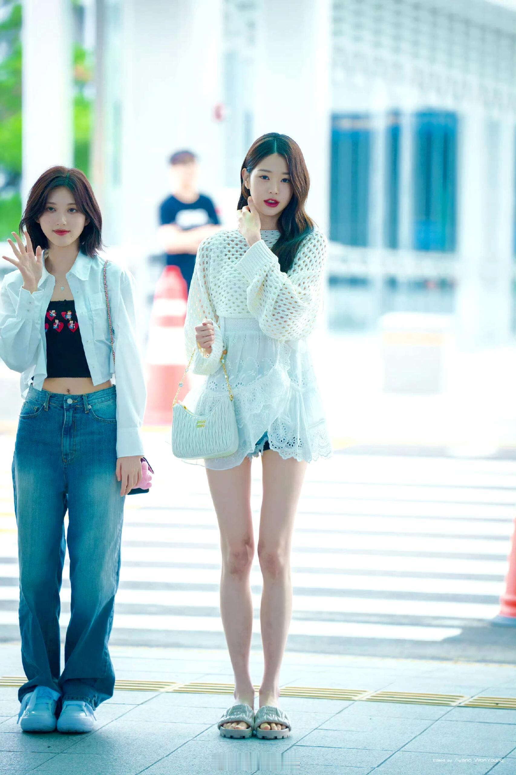 张元英的腿真的又长又直为啥膝盖上有伤啊