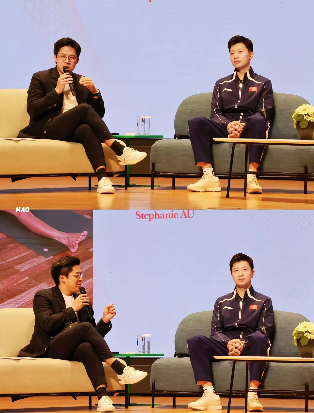 排面！霍家全家出动接见，郭晶晶亲自翻译，马龙这待遇不愧是“国乒公主”能让霍家