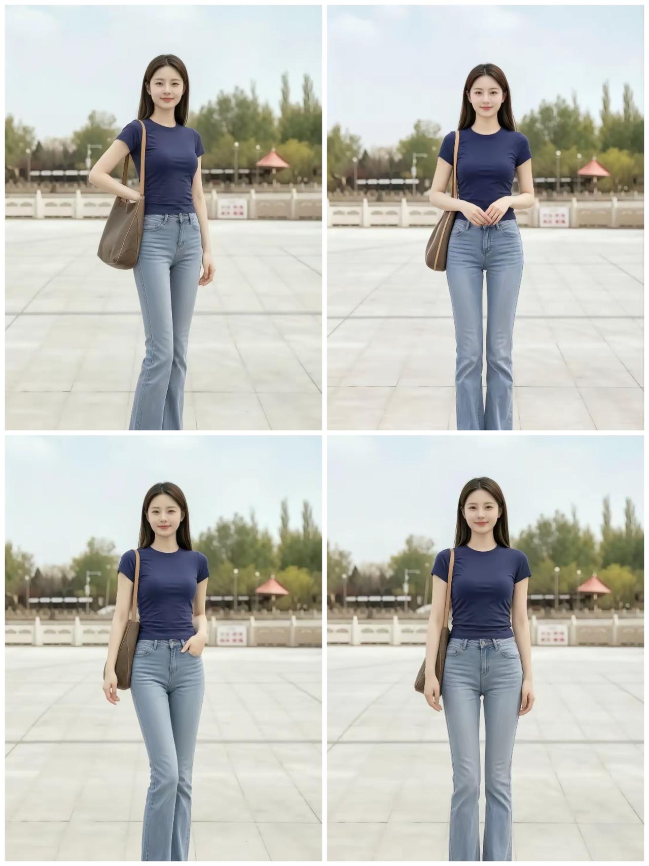 美女如清风，清风拂面，美女获心。