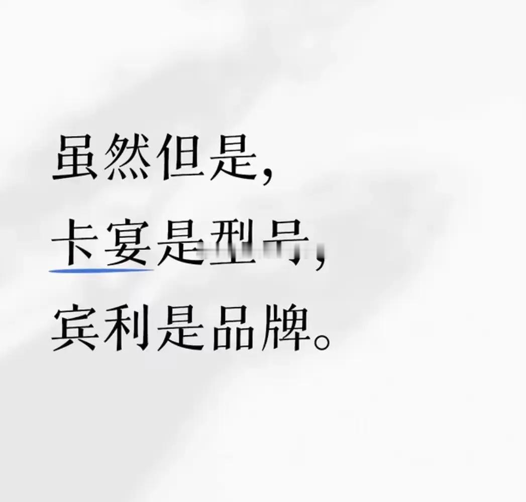 原来卡宴是型号，宾利是品牌~