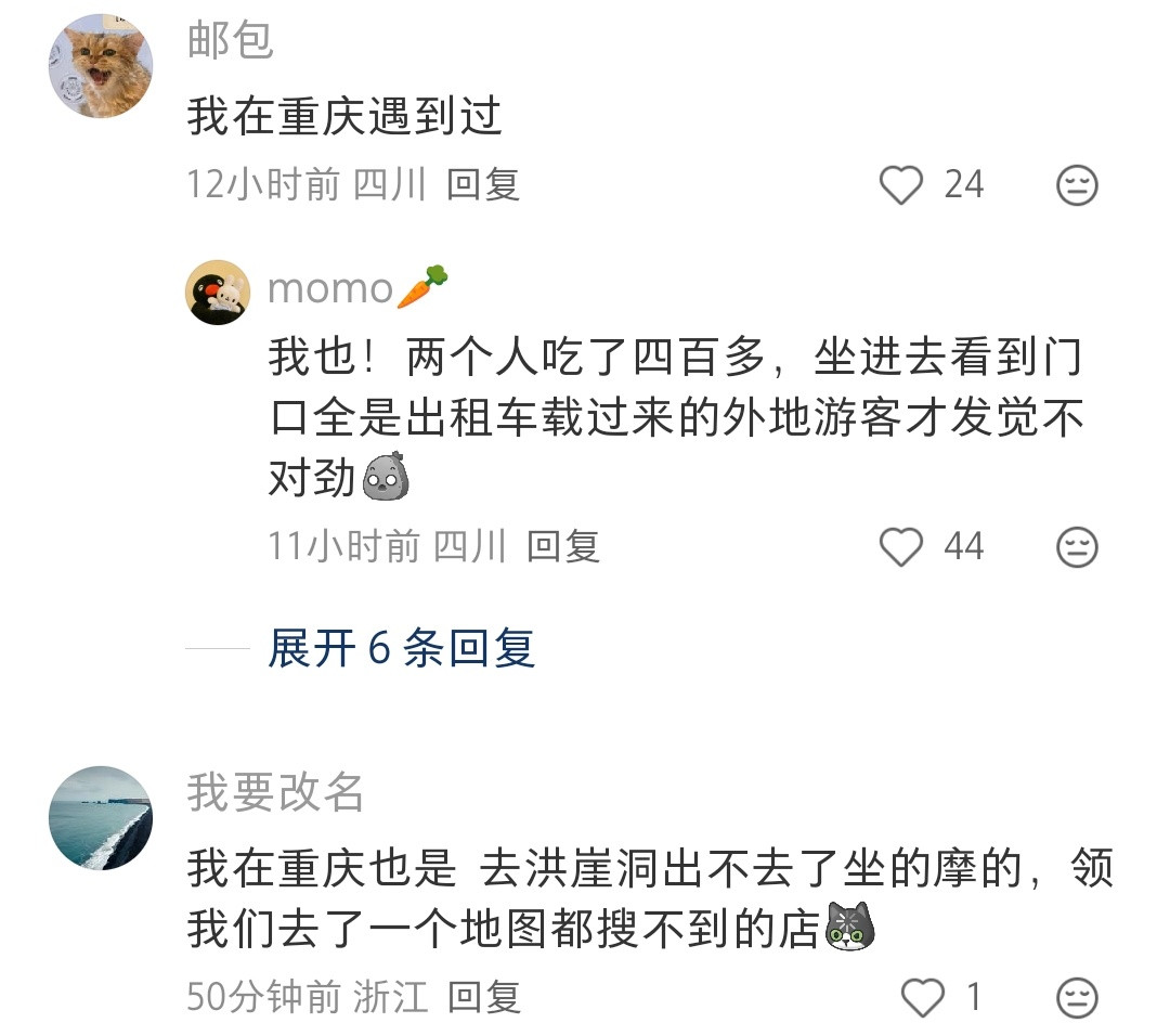 旅游城市，好多司机都是饭托儿