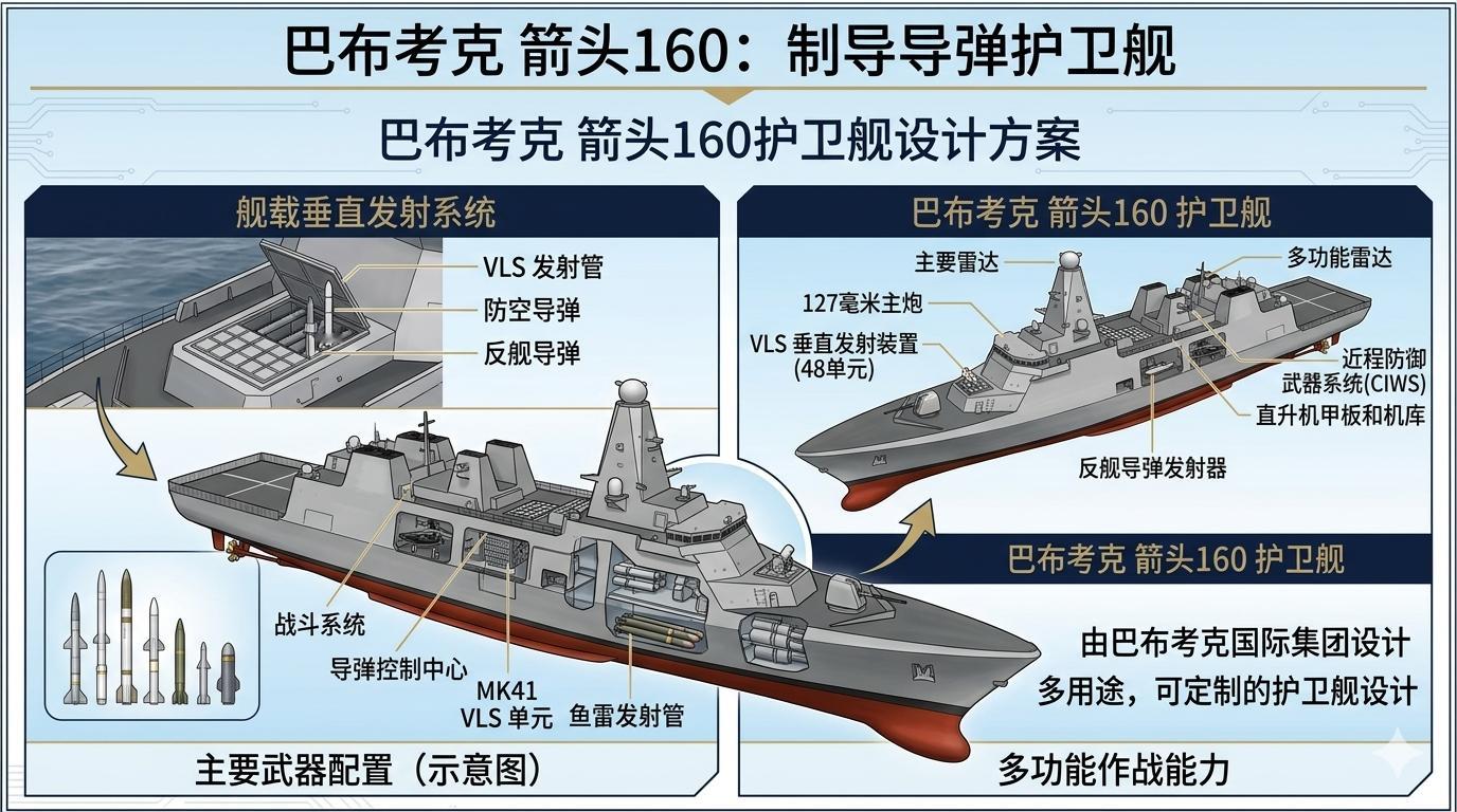 中外舰闻军事ai新视野（或许）英国🇬🇧Babcock公司的“箭头”16