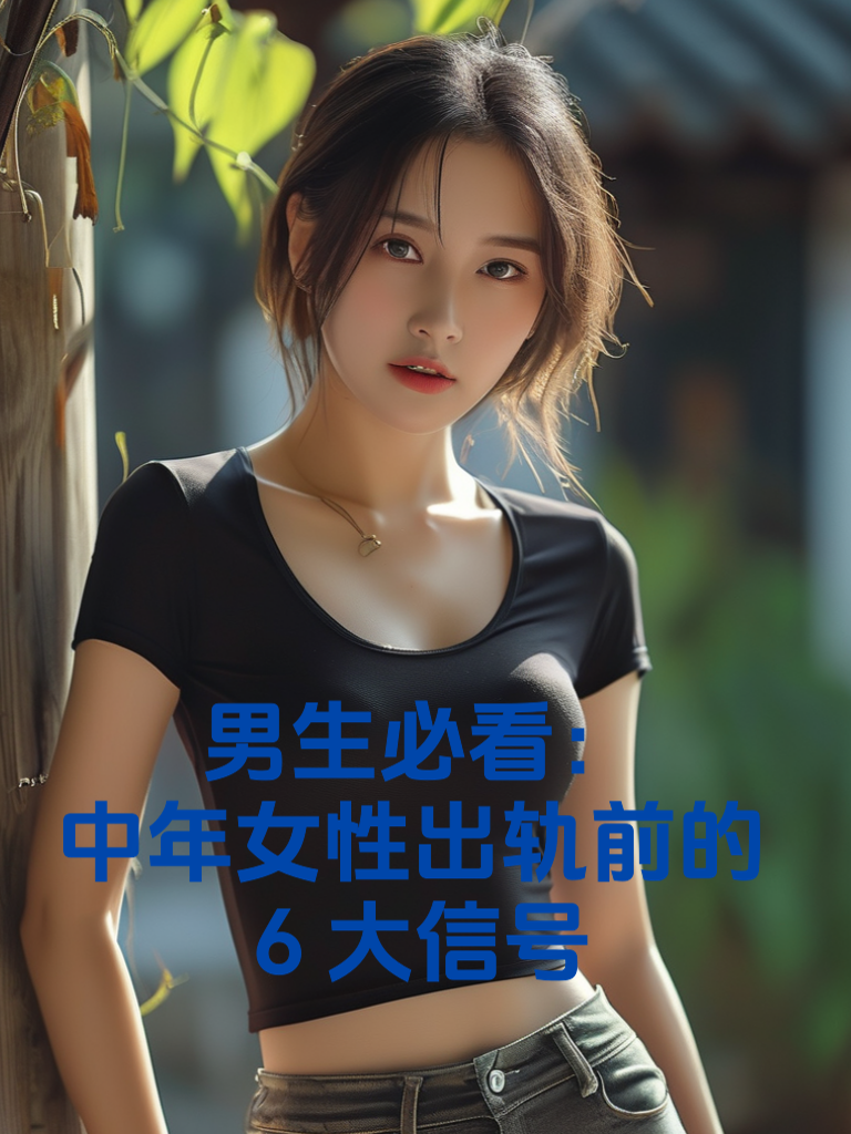男生必看：中年女性出轨前的6大信号