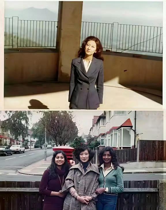 这是年轻时候的施南生，真的惊艳到我了大家只记得她一头银发很高，很瘦，年轻的时候也