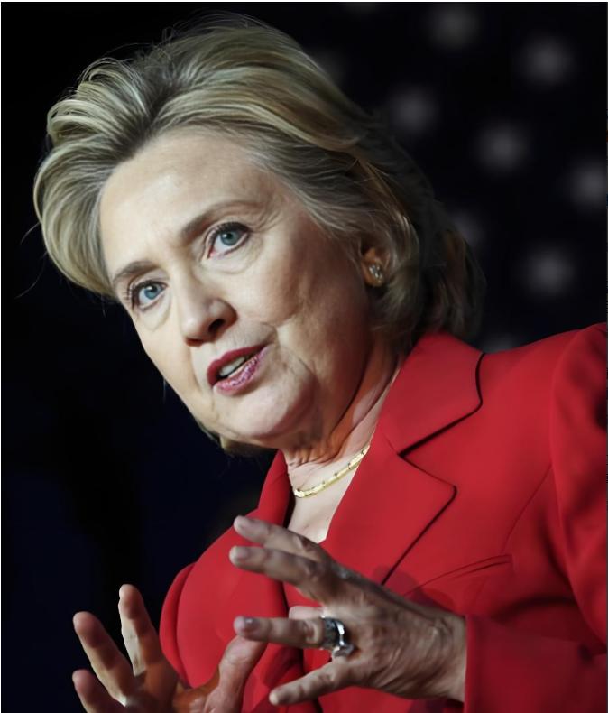 希拉里把话挑明了，直接对内塔尼亚胡开火！ 她说，“我百分百支持以色列。”紧接