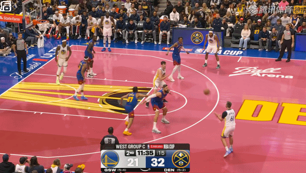 【上半场10件事】1.勇士开场1/7，除了库明加那次挡拆后选择了长两分以外，全是