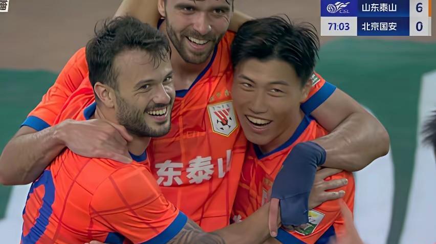 #山东泰山从大败到大胜体现出了什么#山东泰山从客场1:6之惨敗到主场6:0酣畅淋