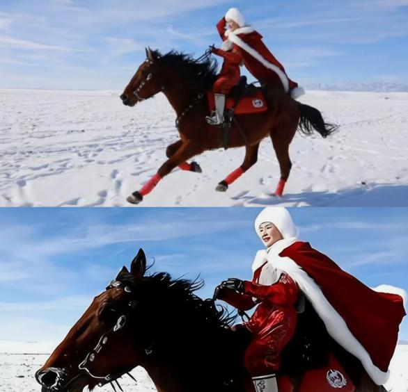 看到贺娇龙因为骑马去世后，我问了内蒙的朋友才知道，原来不是她马术不精，也不是没戴
