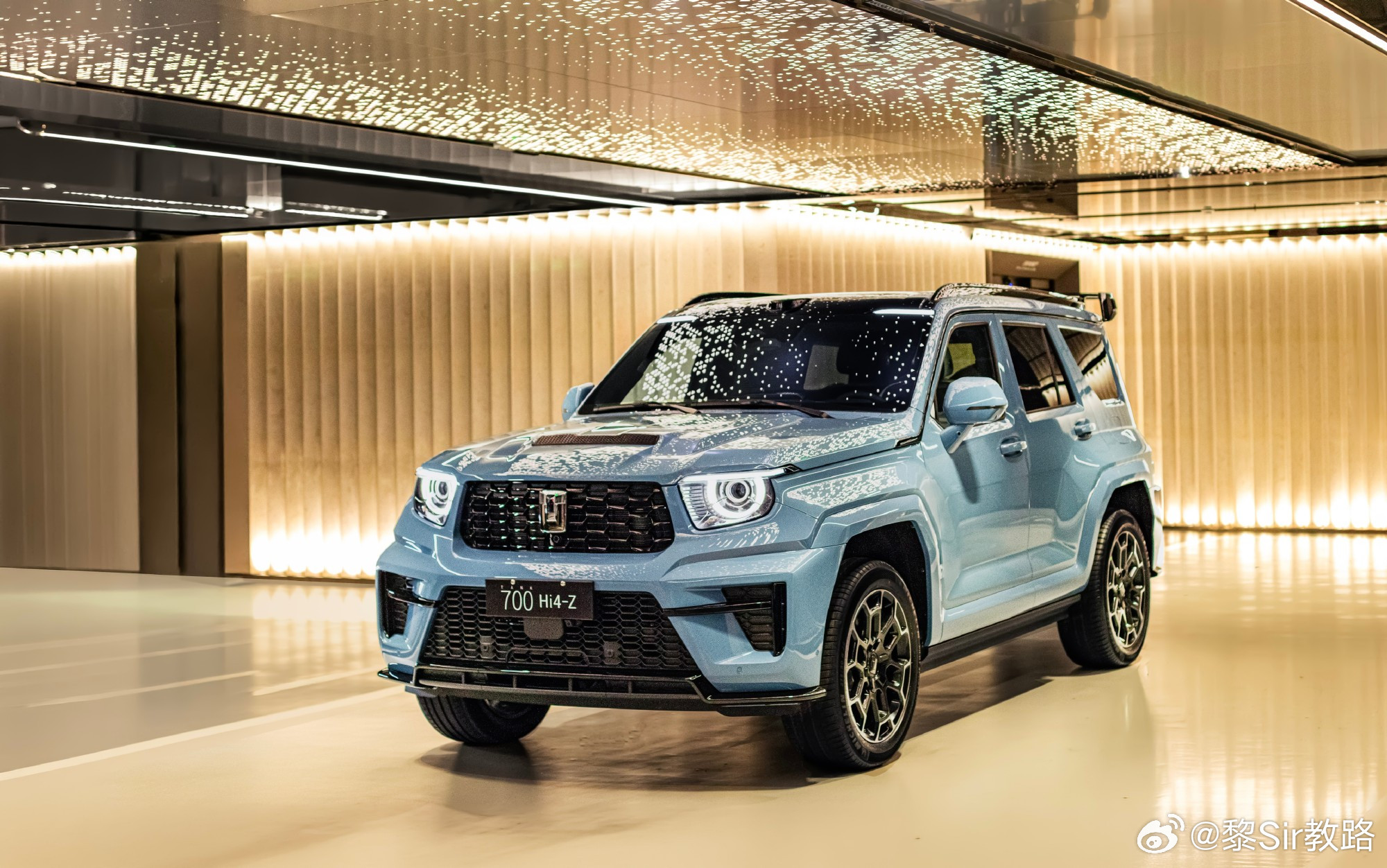 不得不说，全新坦克700越看越有中东土豪的气质，出海到那些地位，绝对好卖。全新坦