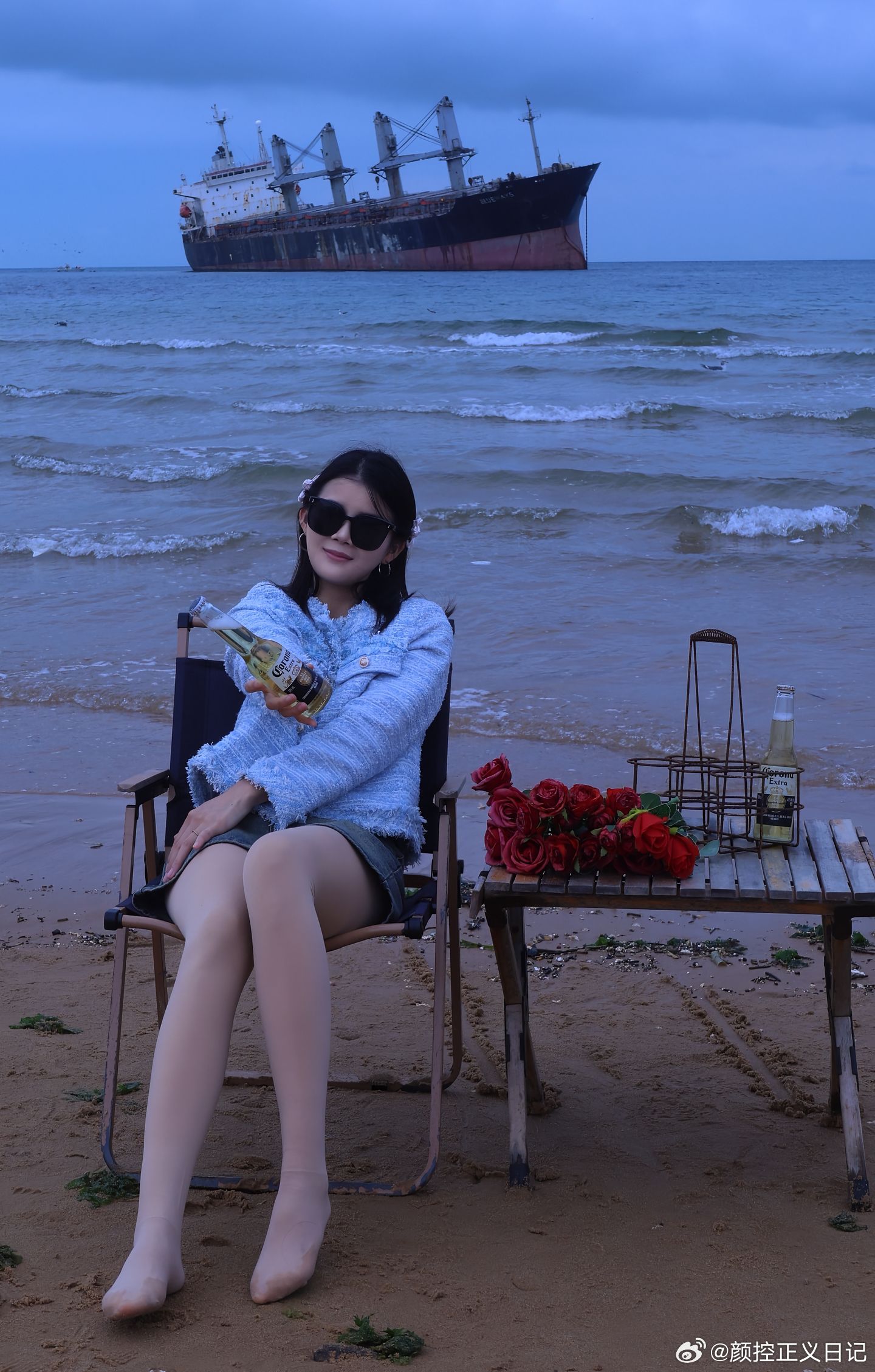 写真摄影日记海边是个好地方美女绘梦长廊