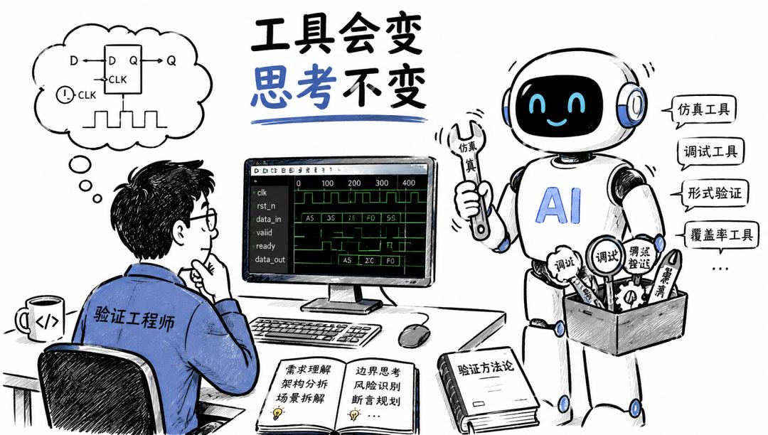 大模型来了，验证工程师最该学的反而是"慢功夫"组里来了个应届生，第一天就