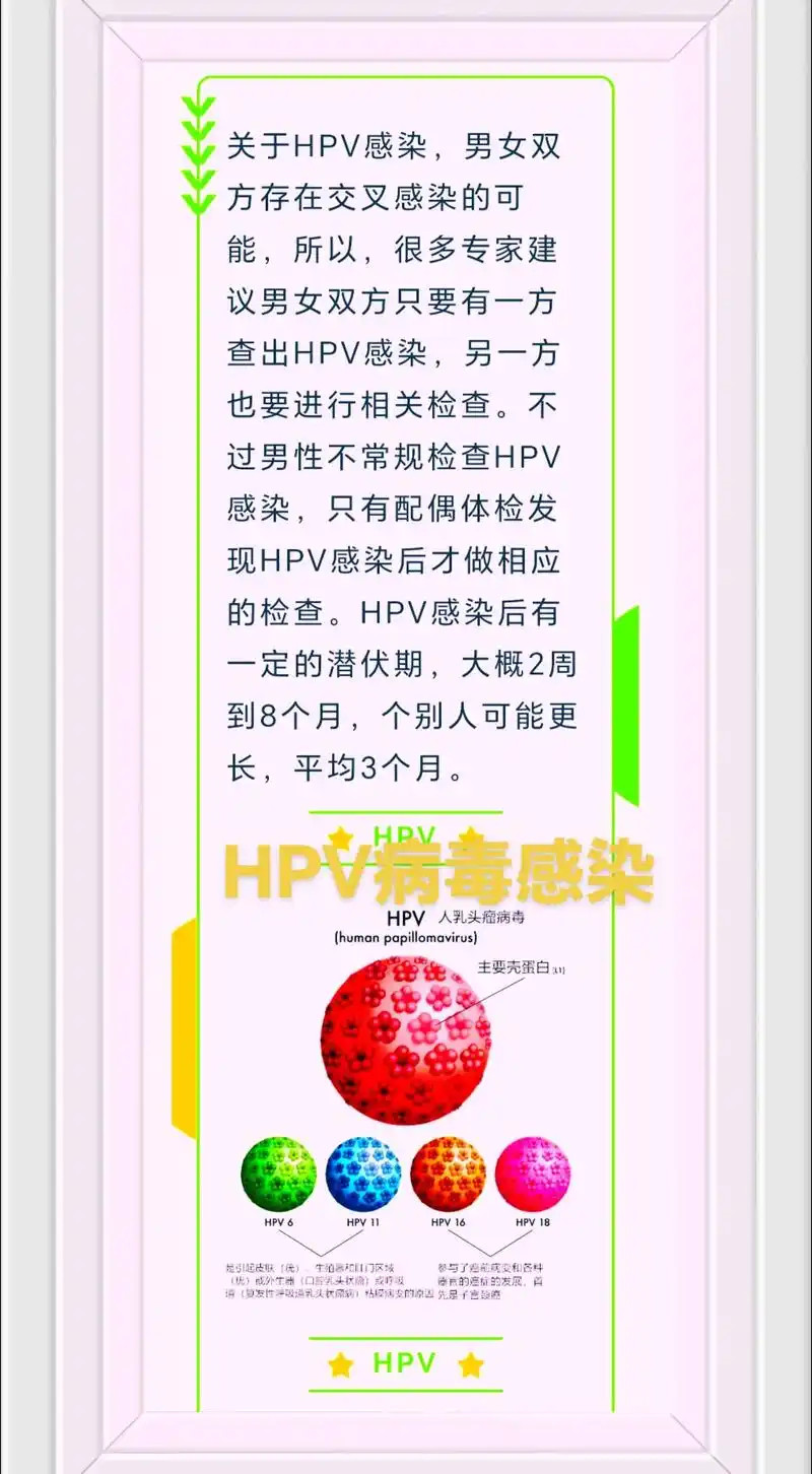 男性感染HPV有哪些健康风险今天是HPV知晓日，给大家来做个小科普，HPV病毒相