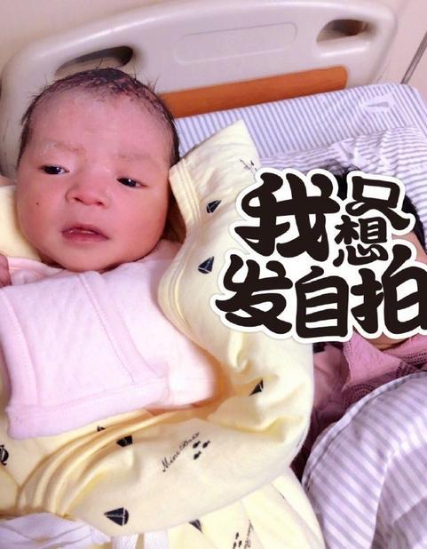 剖腹产的瞬间转顺产了, 以为是个女孩, 生下来7.1斤小王子