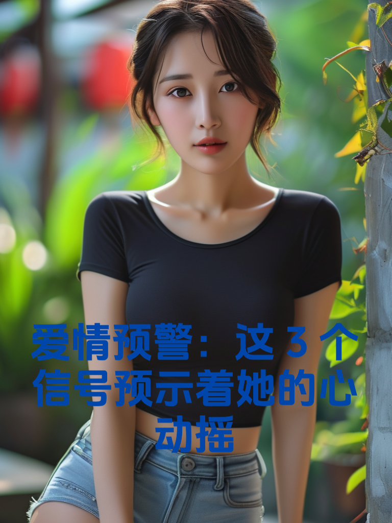 爱情预警：这3个信号预示着她的心动摇