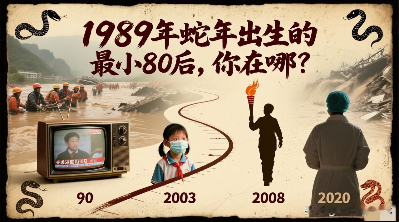 1989年生人：我们这代，与国家大事“同频共振”的37年。看着这张图，198