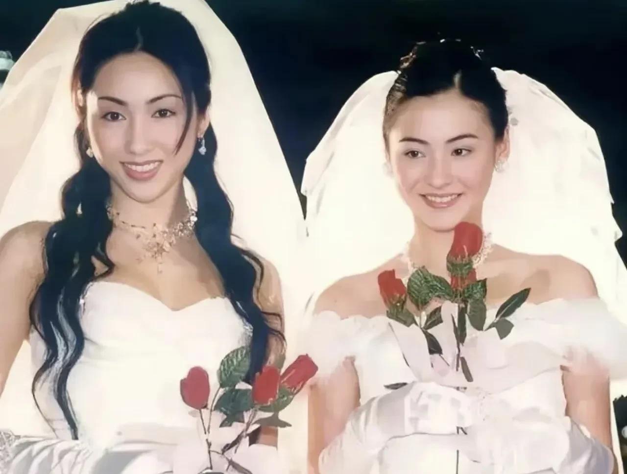 张柏芝居然觉得自己美不过黎姿，但我从这两个人合照里面发现黎姿的眉毛跟蜡笔小新似的