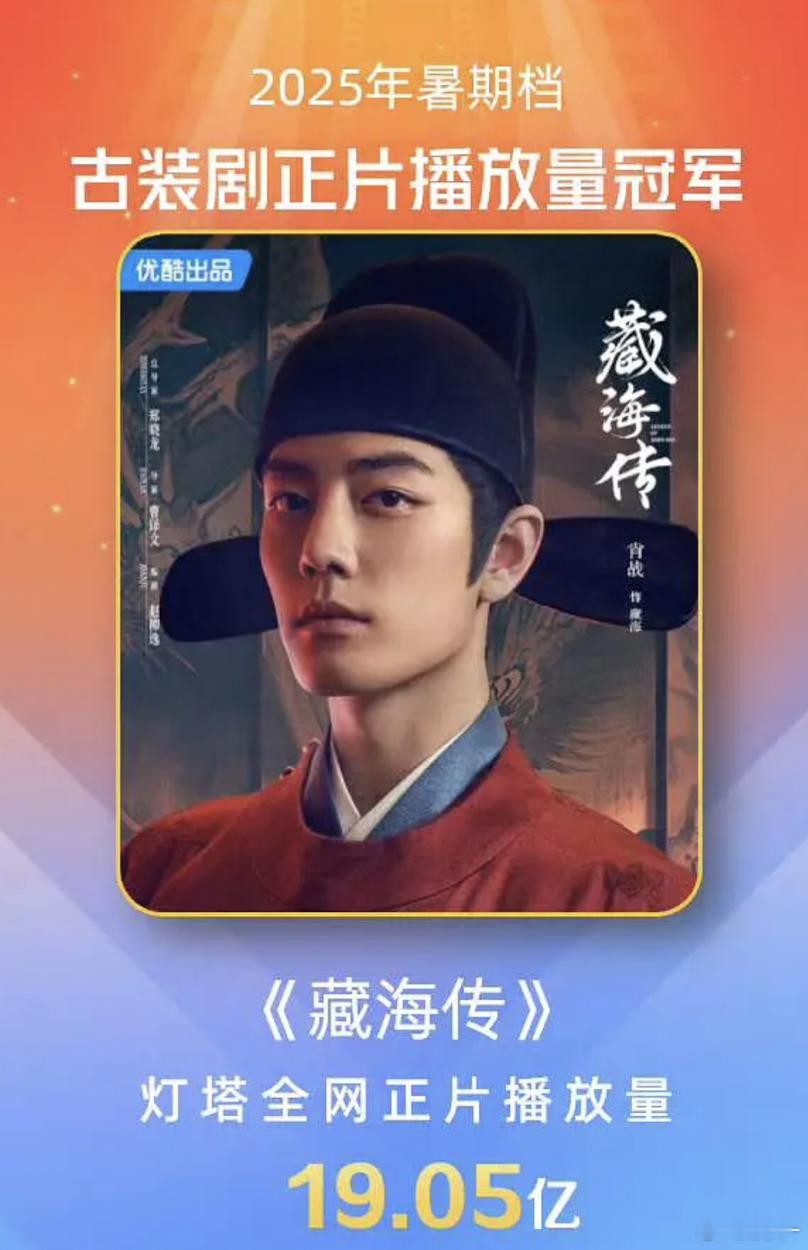 藏海传热播期太短了，搁🥝5000集均妥妥的​​​