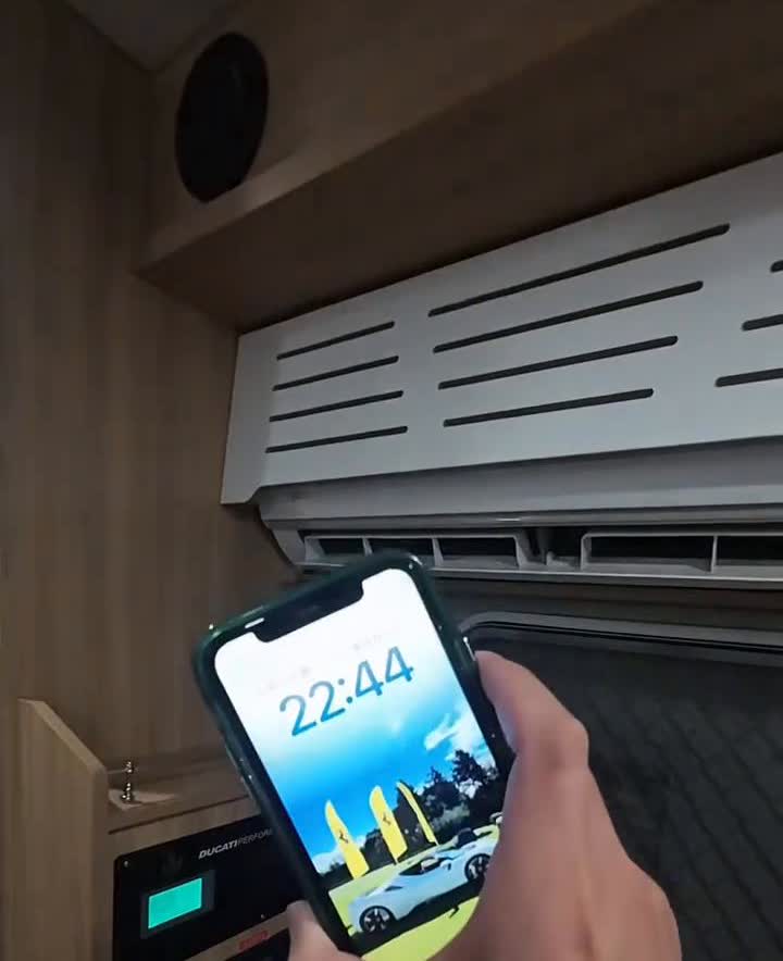 房车开一夜空调到底能用几度电？测完我惊了！上次测试空调大家都说不准，今天的室