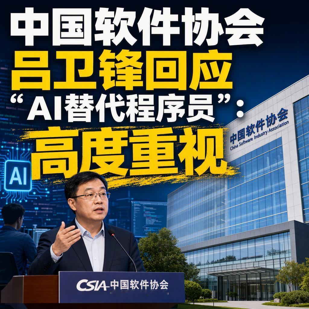 很多人觉得AI一来，程序员这个职业就要被扫进历史，但工信部这场发布会上的官方回应