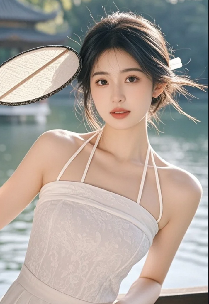 她的一颦一笑，都是壁纸级别的存在
