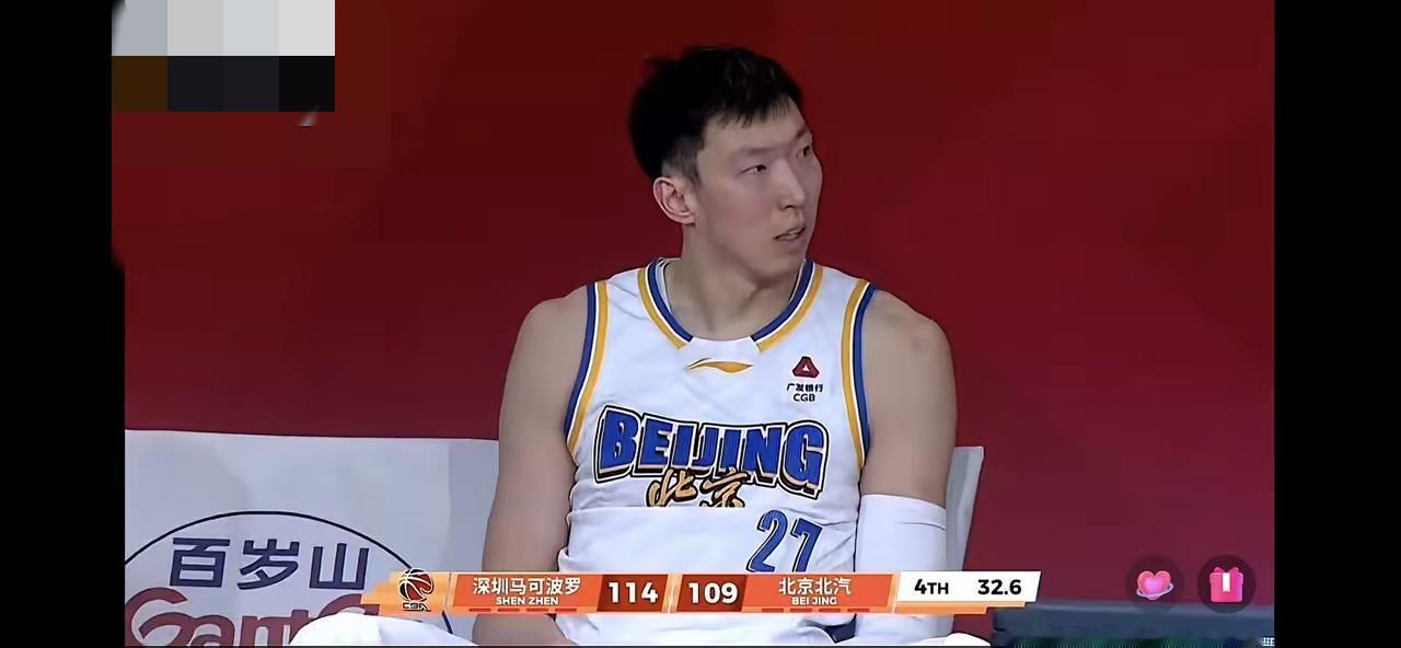 北京北汽有周琦和曾凡博两人，注定是拿不到总冠军的……！周琦作为国内顶级中锋，