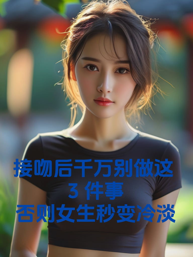 接吻后千万别做这3件事！否则女生秒变冷淡