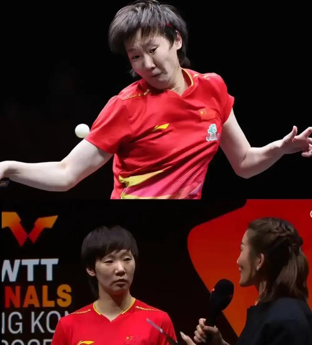 王曼昱又夺冠了，干脆利落，不废话。她今年拿下的冠军，数起来比咱刷短视频还快