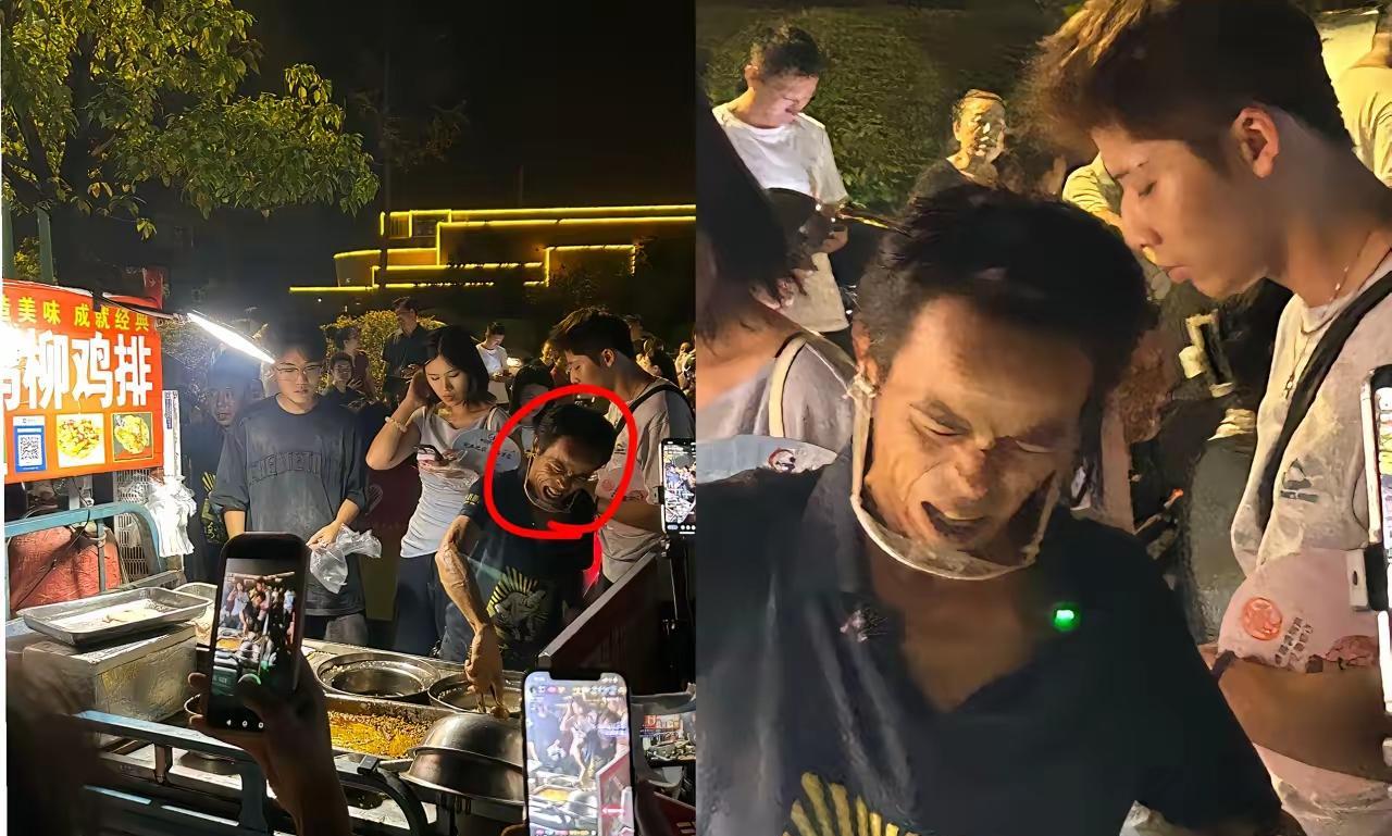 果然，鸡排哥亏大了。为了迎接国庆，鸡排哥给家里人安排了10个摊位，可如此还是把