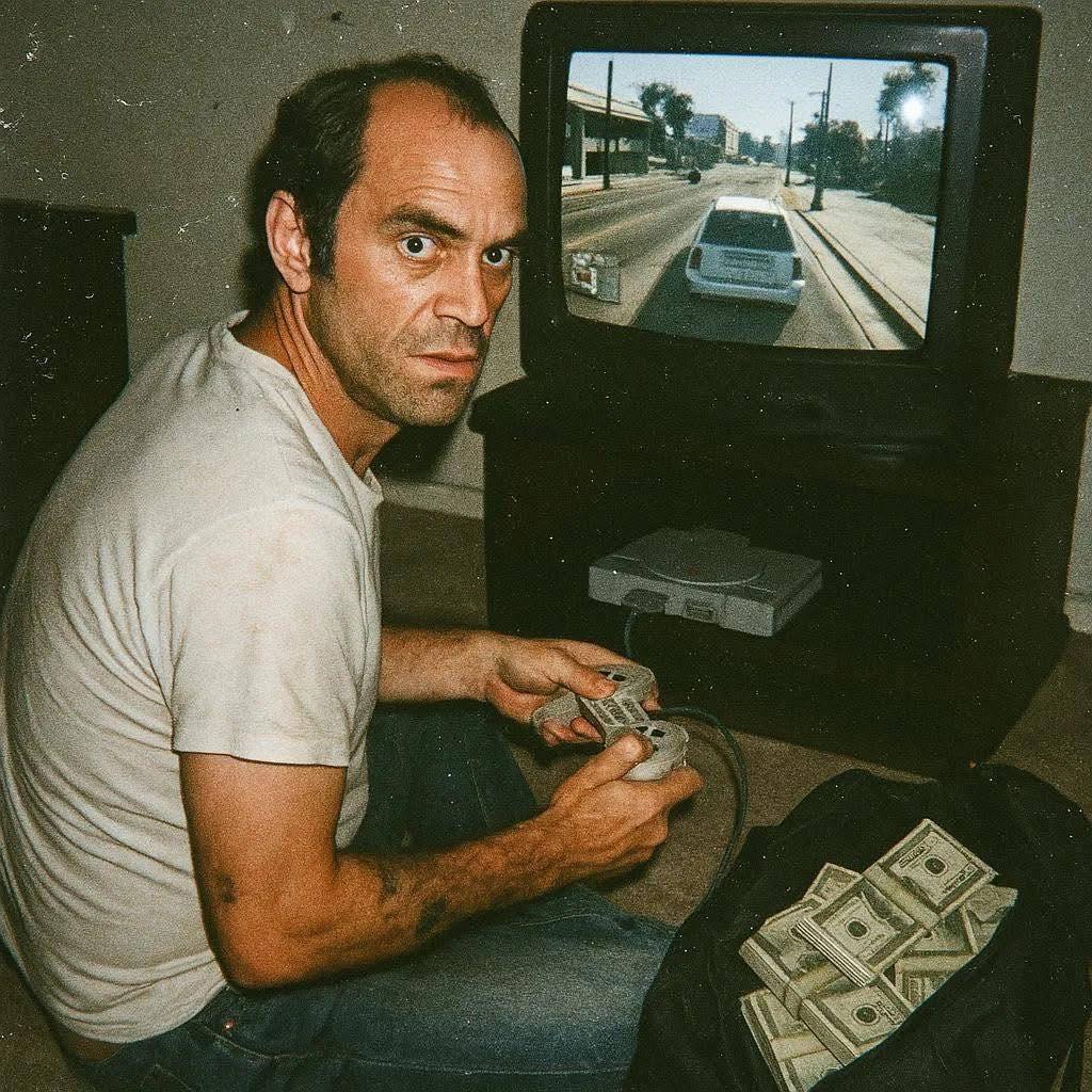 GTA5，这位玩家这样玩最合适😄