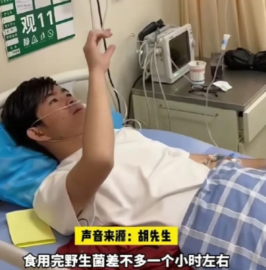 云南临沧男子陈述菌子中毒后的奇妙世界！6月2号晚上他吃了顿菌子火锅，躺床上突然发