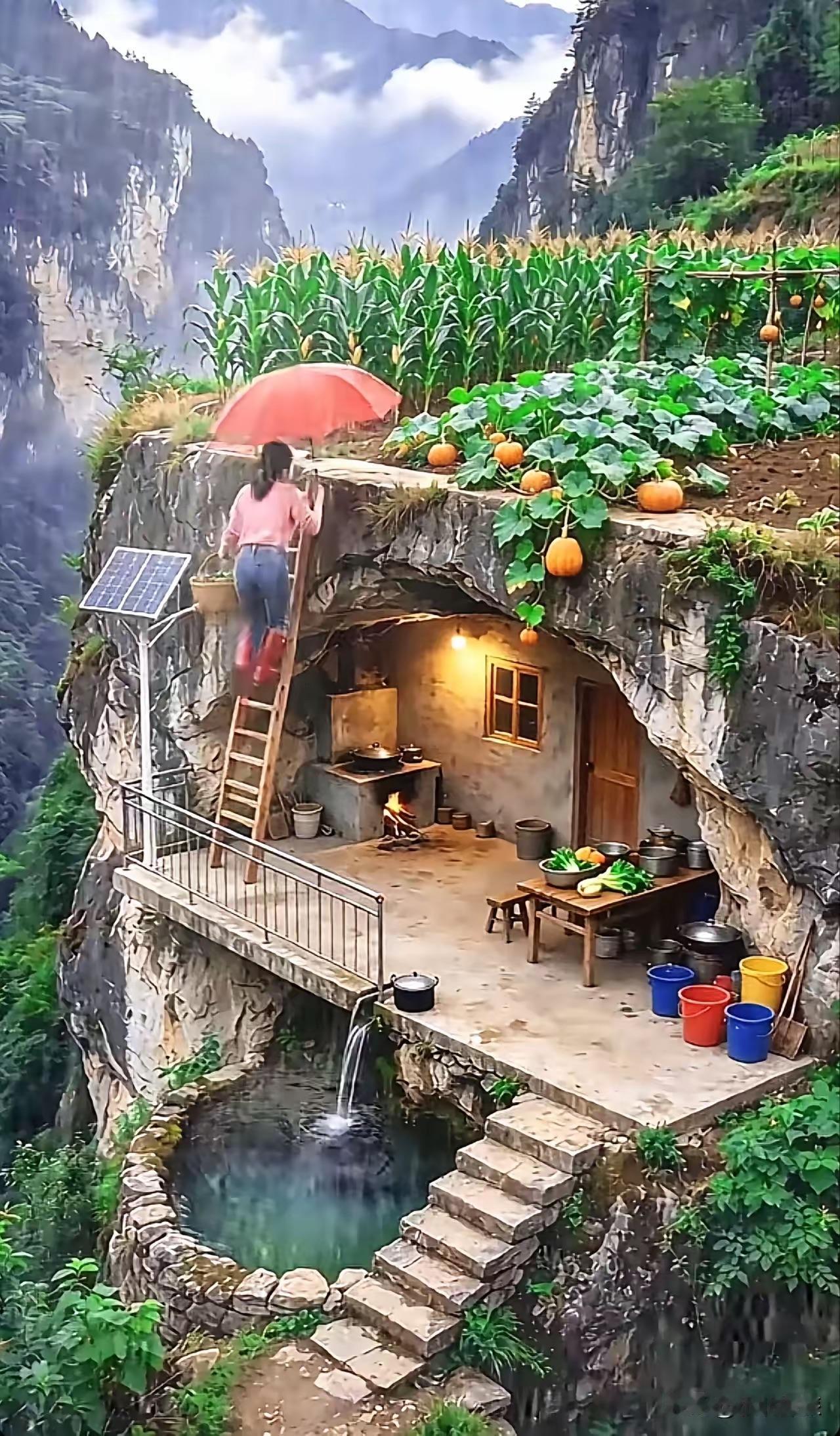 如果让你在这住一辈子，你愿意吗？