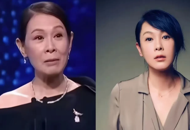 刘若英咋老成这样了普通人是没钱保养她又不缺钱朋友说：刘若英这个脸型和五官长得就