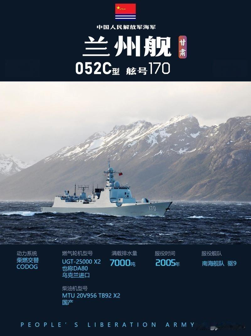 被低估的052C型驱逐舰，性能其实并不差！052C作为我军第一款装备有源相控阵