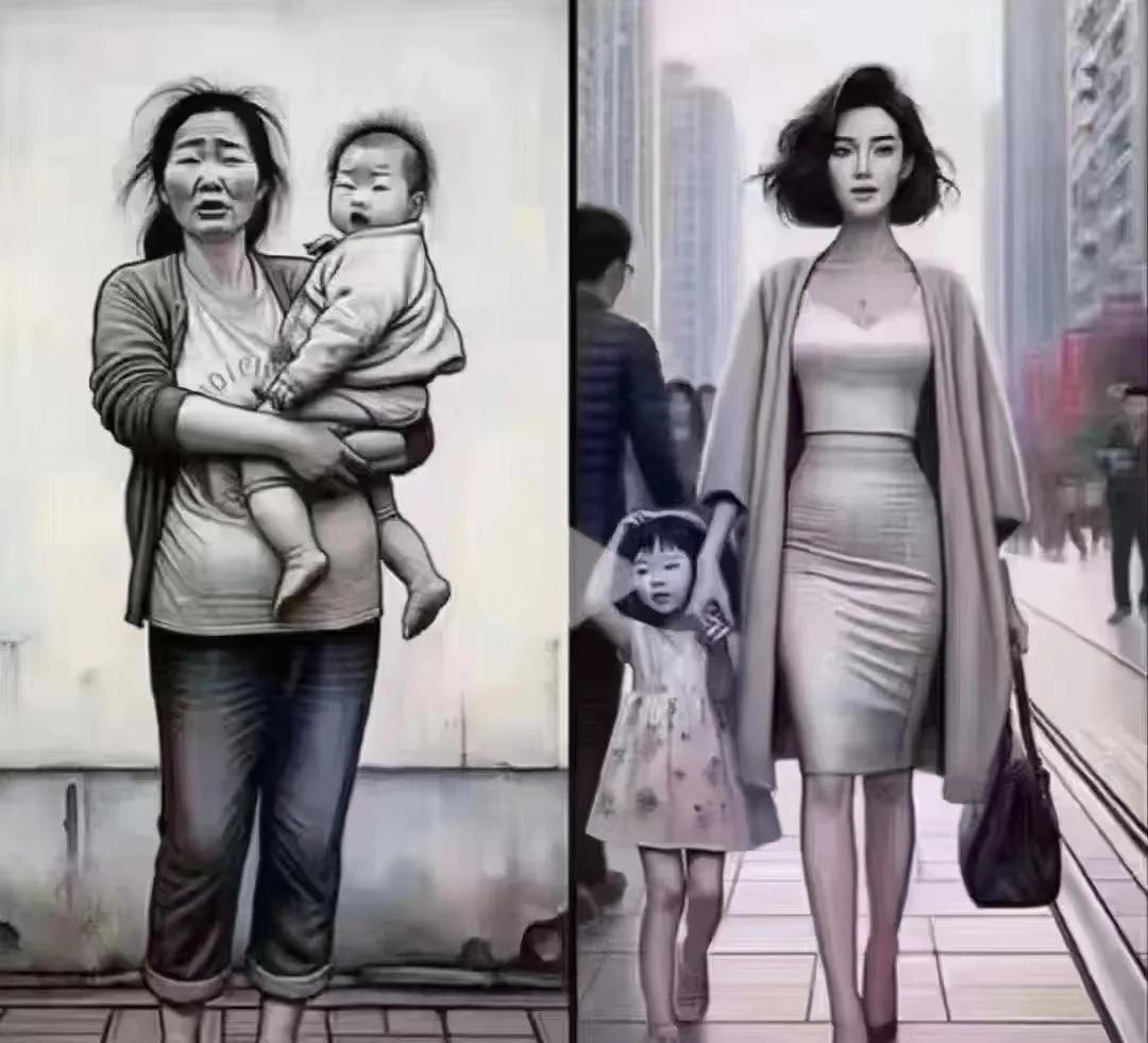 努力的自己最美丽在初中在高中在大学你在吃喝玩乐上占用时间多了你就是前者