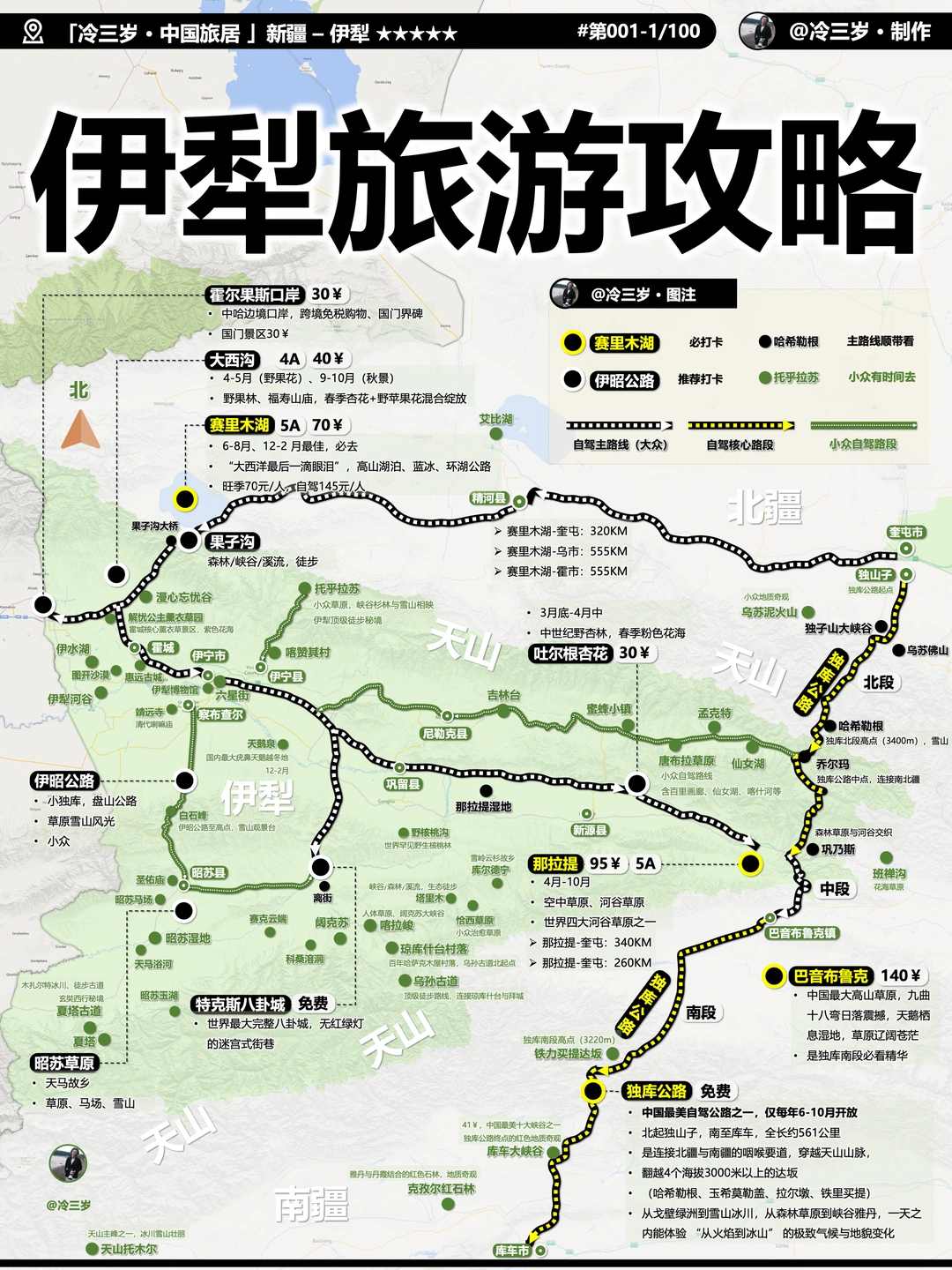 我的旅居第一站：准备在新疆伊犁玩一个月