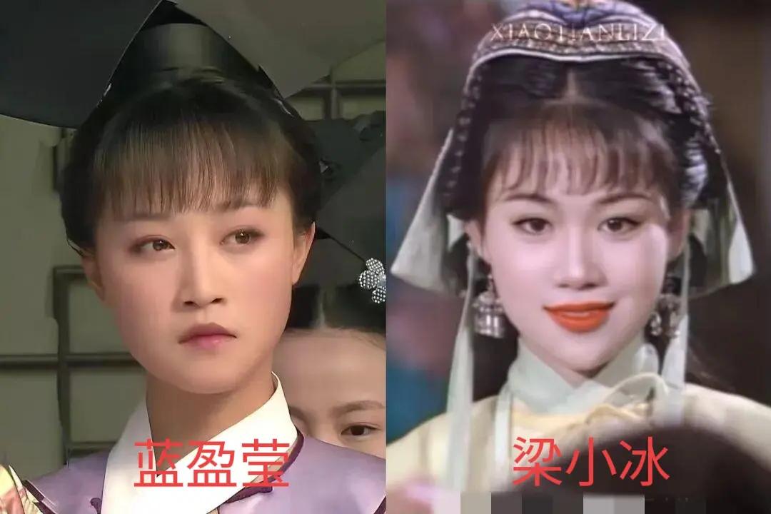 一点也不像，没有一点像……一个苦瓜，一个甜美一个嘴角耷拉一个天生微笑唇