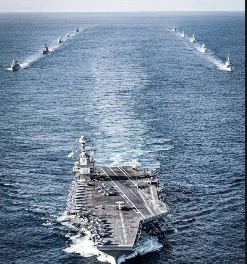 美国打伊朗，基本已经是明牌了！原因很简单，美军的军事部署，已经说明一切了！航母打