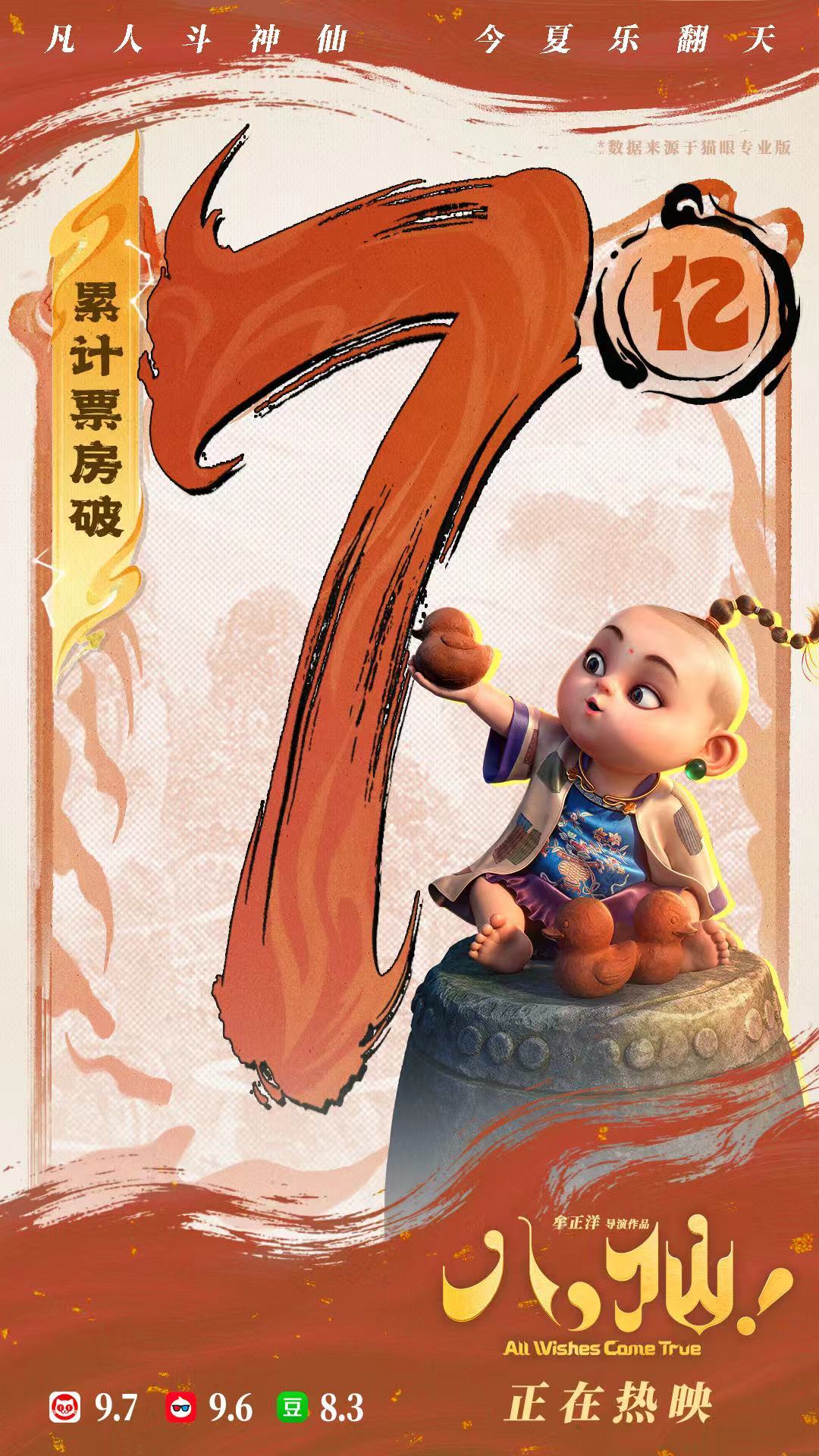 电影八仙总票房破7亿谁看《八仙！》不是又笑又哭！轻松搞笑的外壳之下藏着温柔内核，
