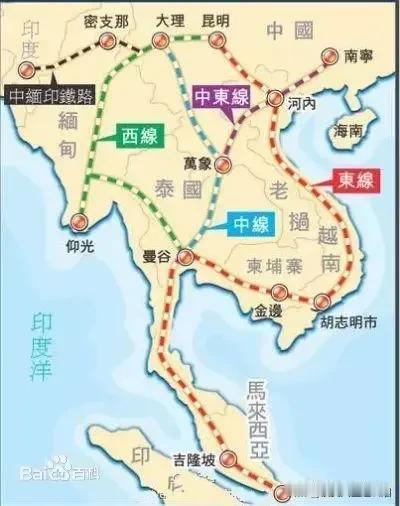 老挝现在发展已经被吊起了胃口！老挝太需要南部一条铁路，现在唯一的解决办法，就
