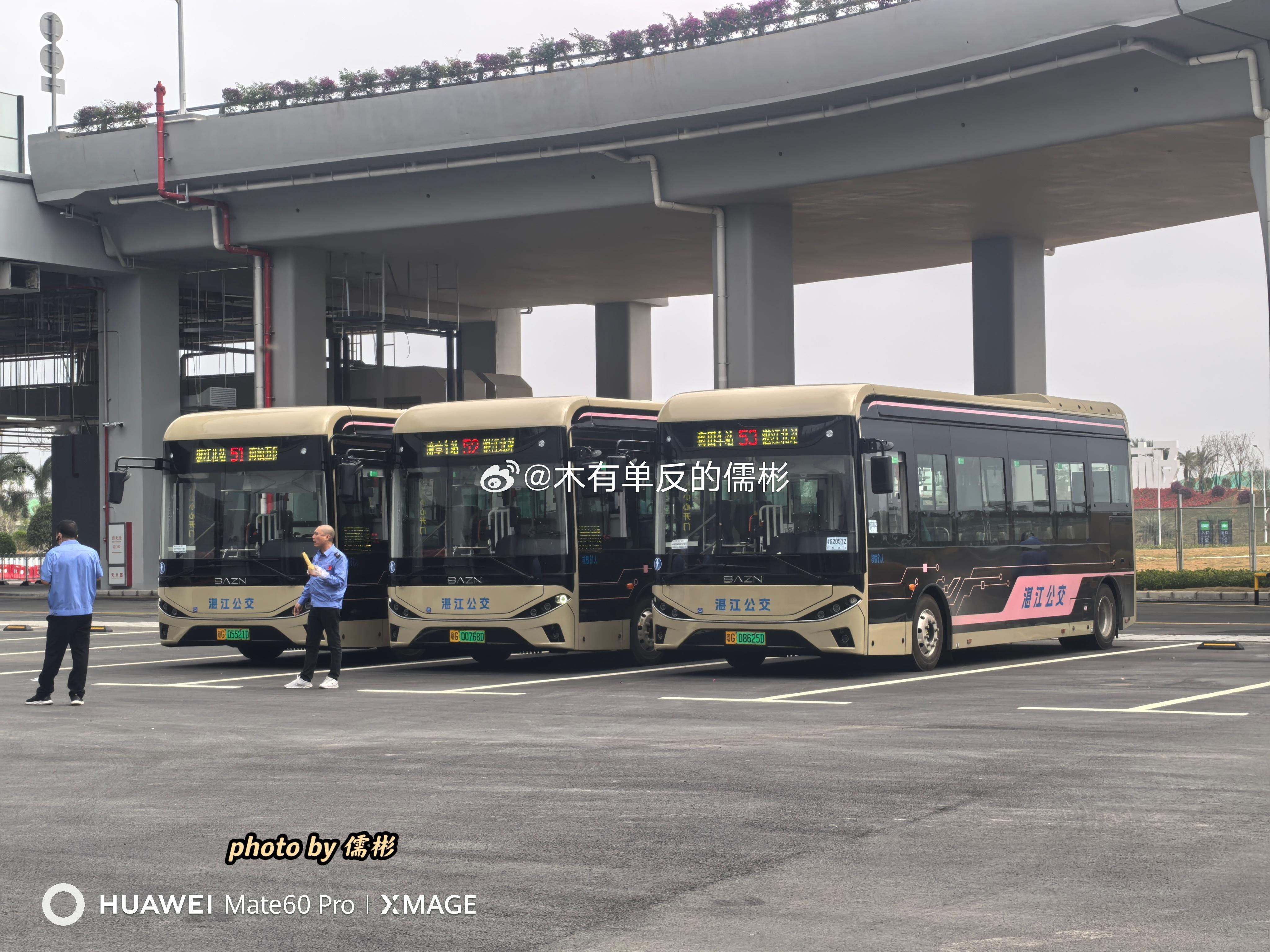 广湛高铁今天终于通车了，湛江北站也同步启用了于是湛江公交今天开通了4条往湛江北站