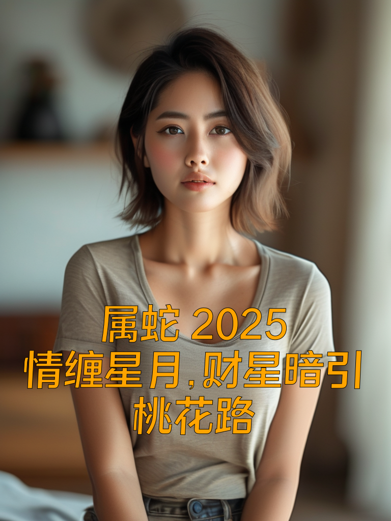 属蛇2025：情缠星月，财星暗引桃花路