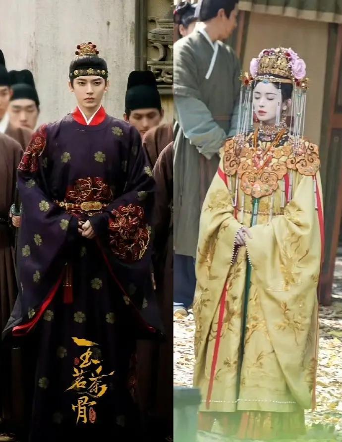 娜扎这个造型有点太复杂了，遮住了她的美貌。​​​