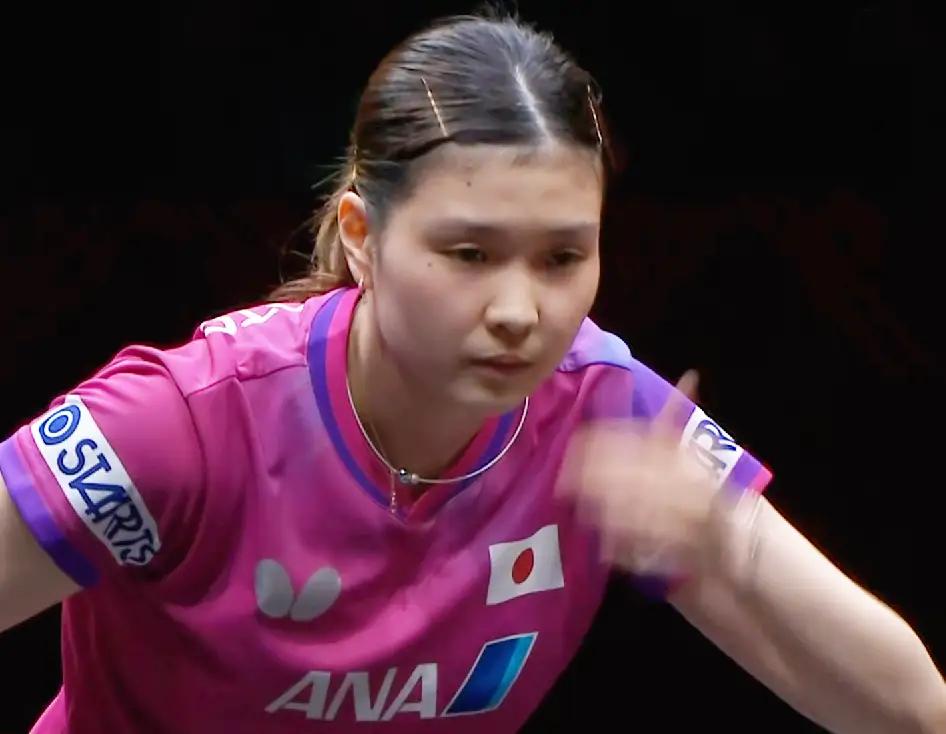 日本队不用拿桥本帆乃香威胁国乒了，在日本队内都打不出来了，WTT香港总决赛桥本帆