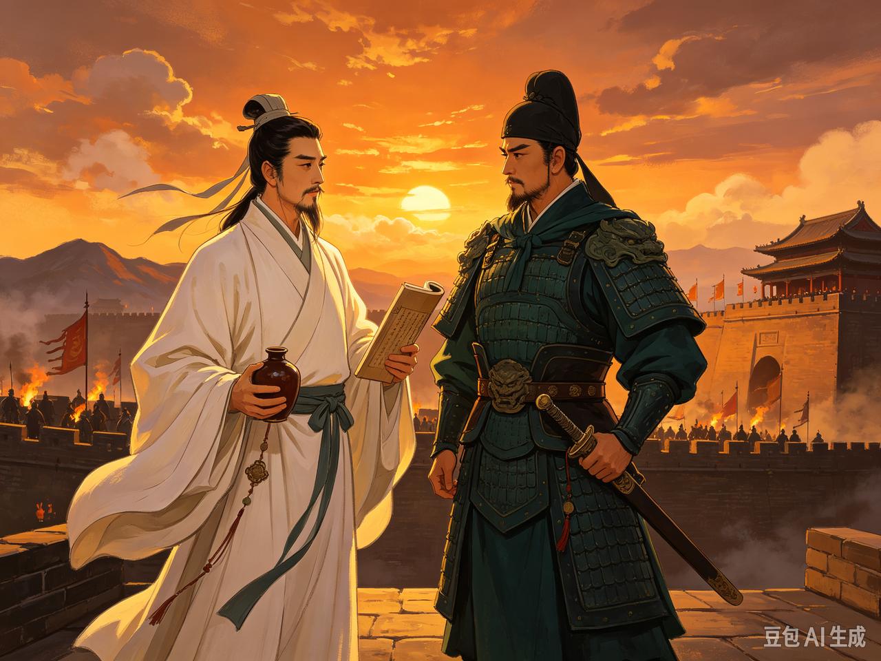李白和郭子仪有什么关系呢?李白与郭子仪，一位是“诗仙”，一位是“尚父”，看似分属